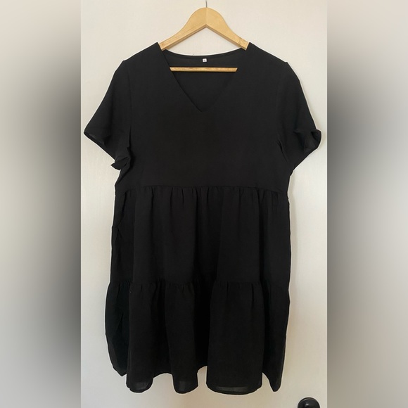 Amazon Black Mini Dress - Picture 1 of 4